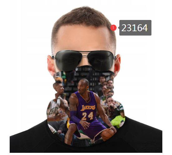 NBA 2021 Los Angeles Lakers #24 kobe bryant 23164 Dust mask with filter->->Sports Accessory